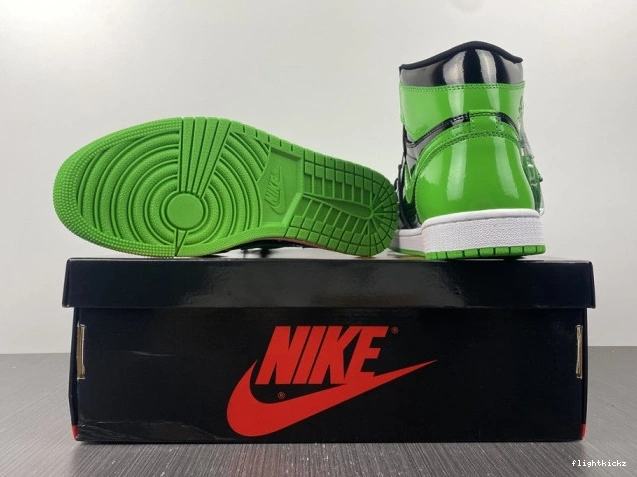 OG 1 Air High Pine 555088-030 Jordan Green 0819